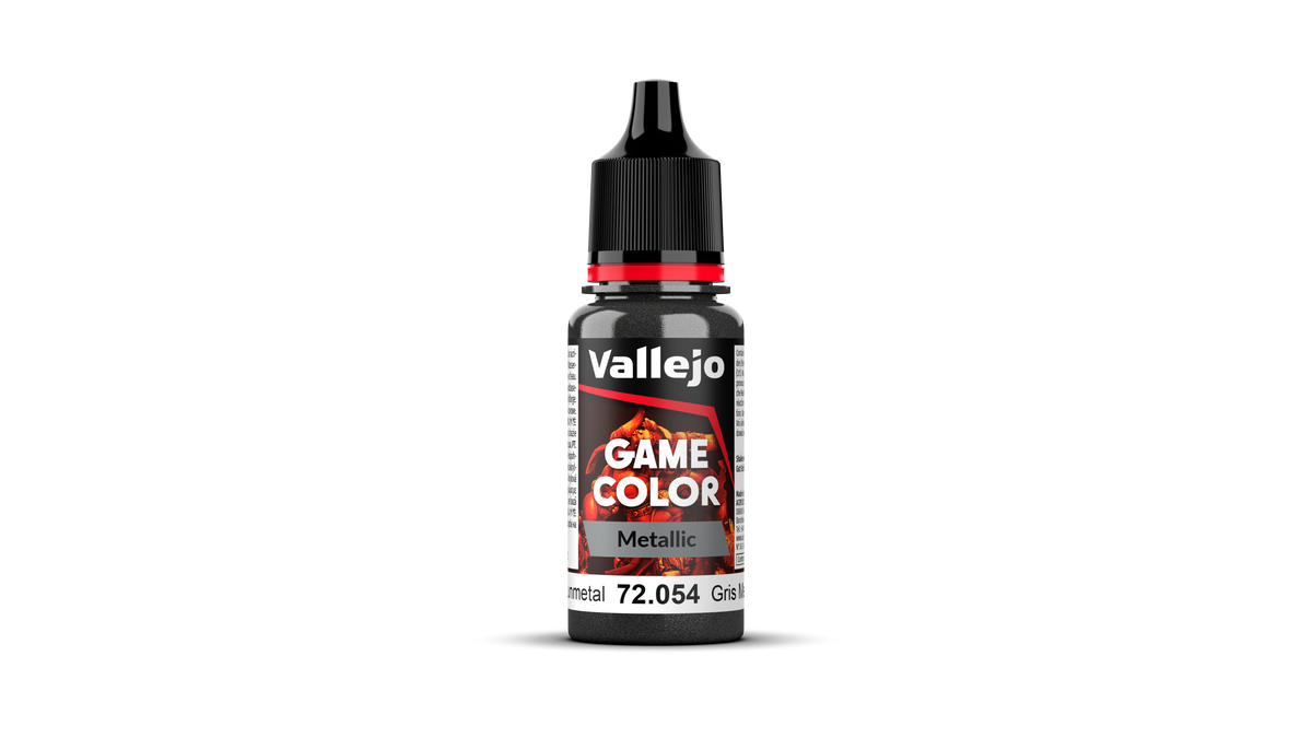 Spielfarbe Metallic Dark Gunmetal - 18ml
