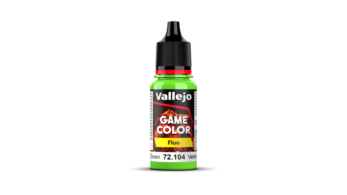 Game color Fluorescent Green - 18ml