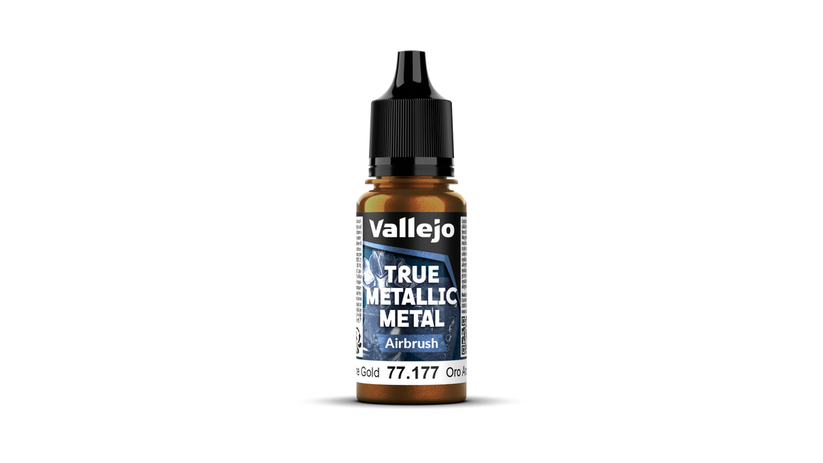 Echtes Metallic-Metall – Arcane Gold (Airbrush) – 18 ml