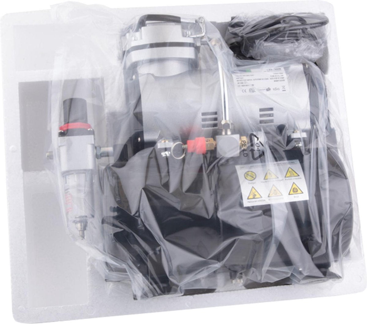 Airbrush-Minikompressor mit Lufttank
