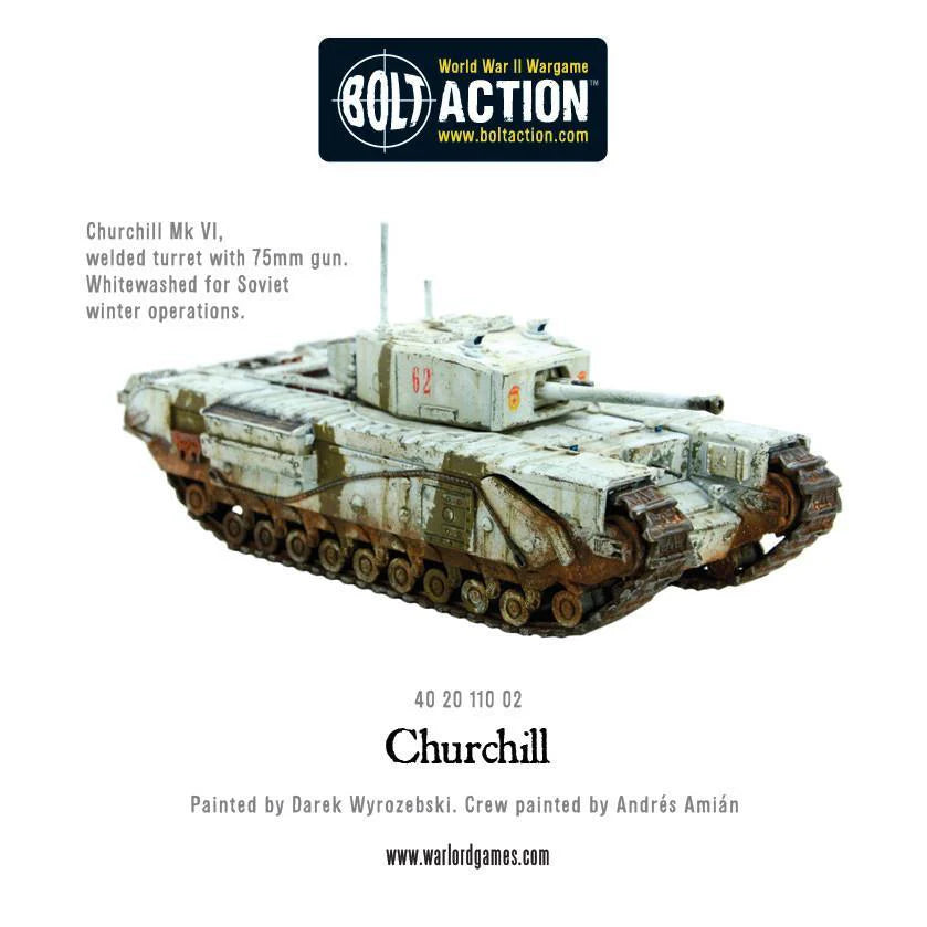 Churchill-Panzer (Kunststoff)