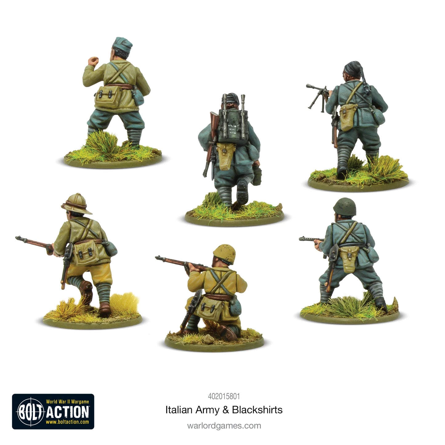 Italienische Armee und Schwarzhemden