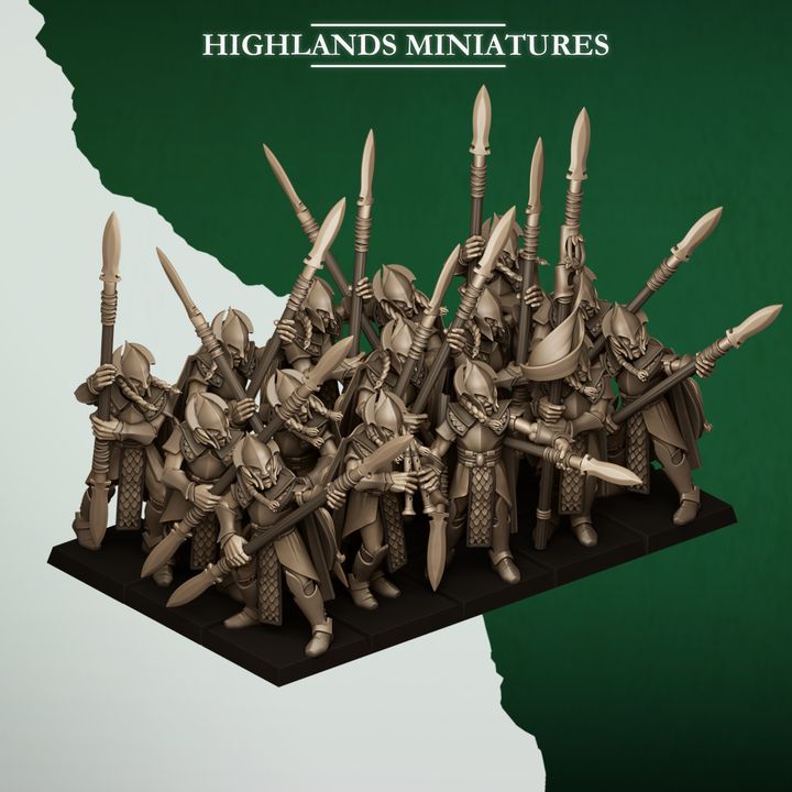Feral Elf Spearmen