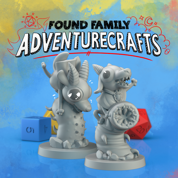 Might Team Knight: Kobold Worm Cavalry