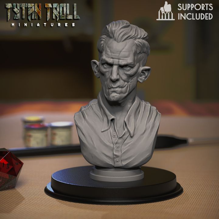 Nasty Man Bust