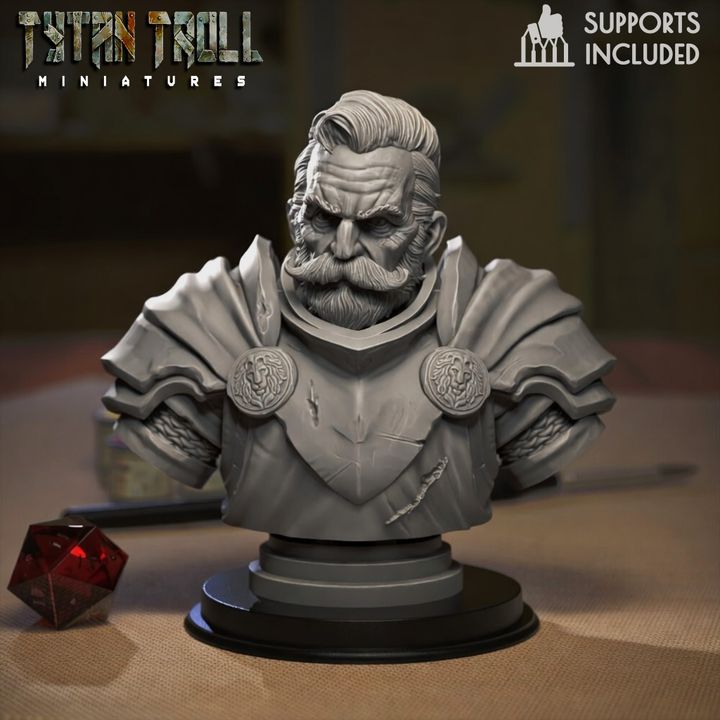 Old Warrior Bust