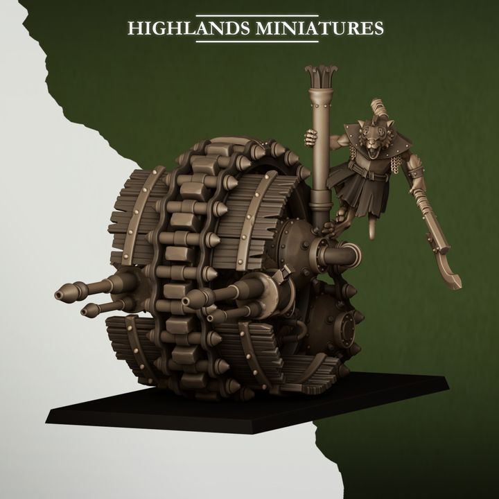 Sewer Vermin Wheeled Engine
