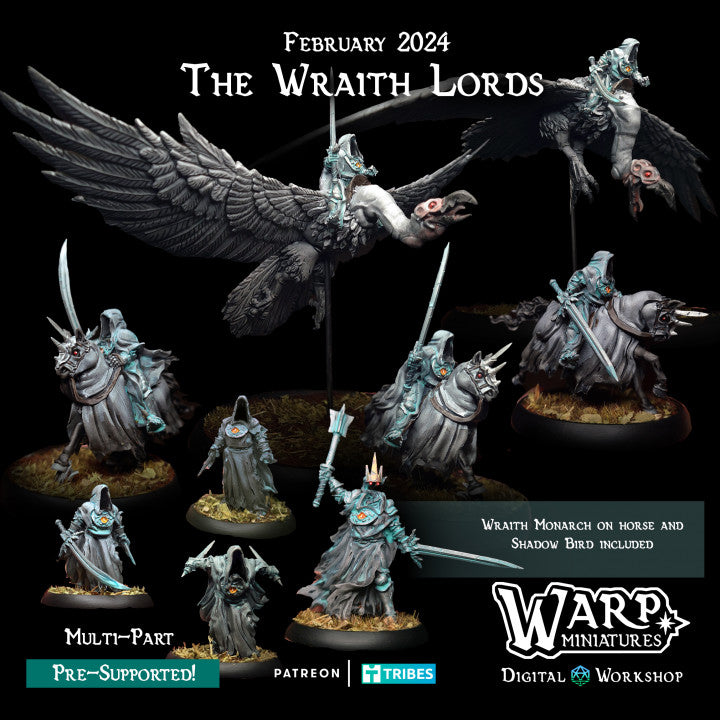 Wraith Lords zu Pferd