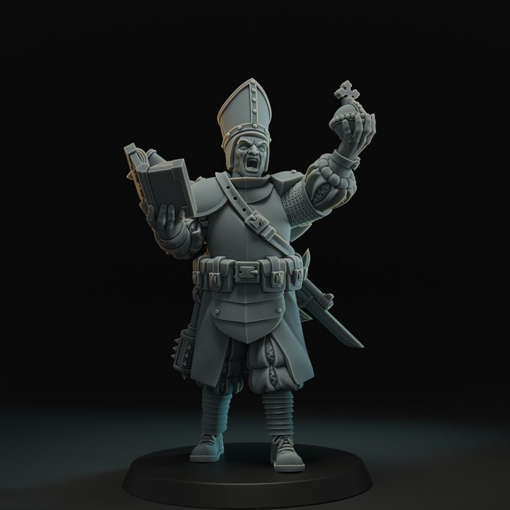 Kampfpriester mit Heiliger Granate
