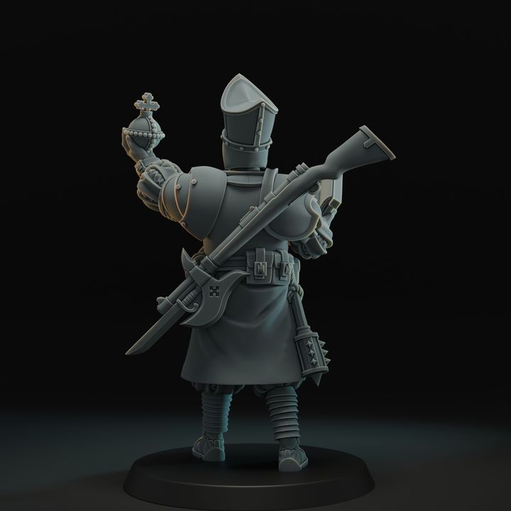 Kampfpriester mit Heiliger Granate
