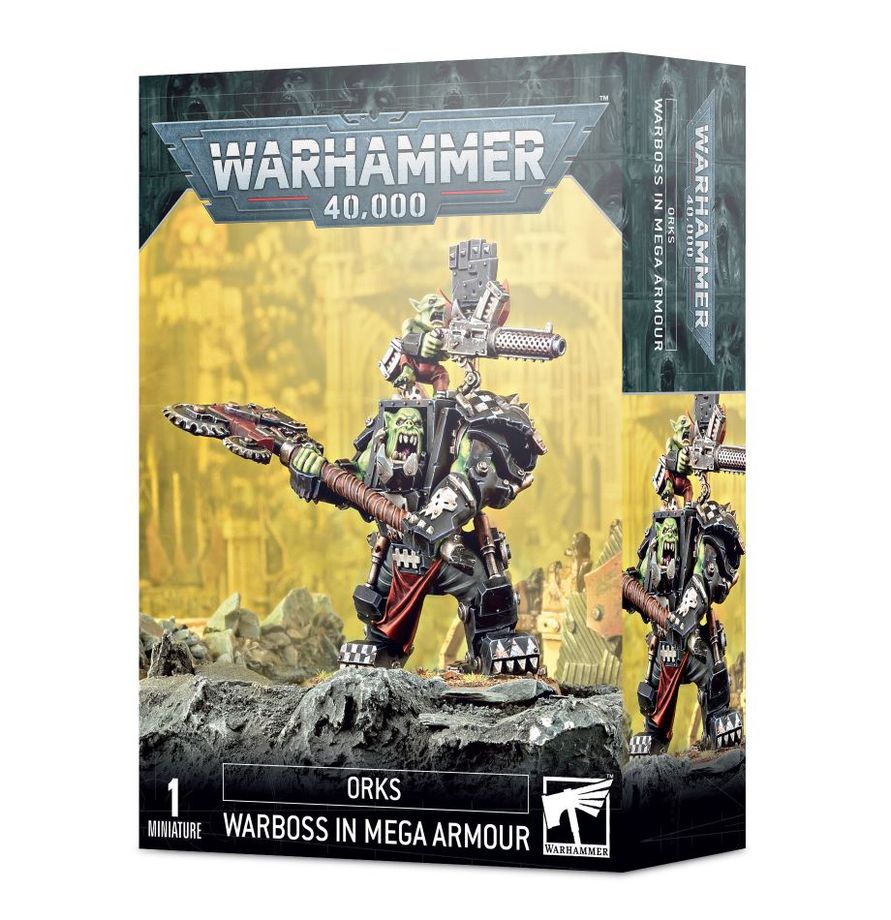 Orks - Ork Warboss in Mega-Rüstung