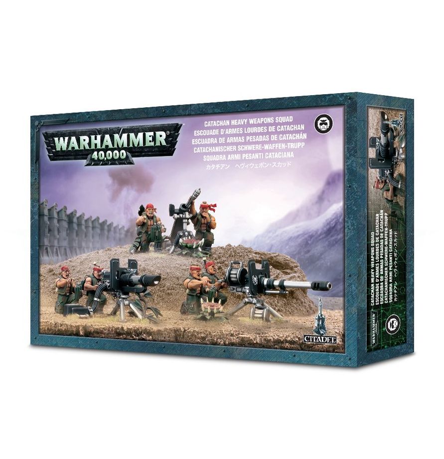 Astra Militarum – Catachan Schwerer Waffentrupp – Web Exklusiv
