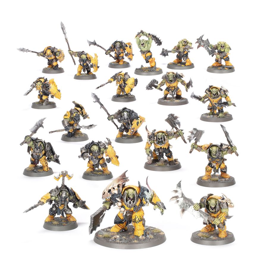 Orruk Warclans - Ironjawz Bigmob Spearhead