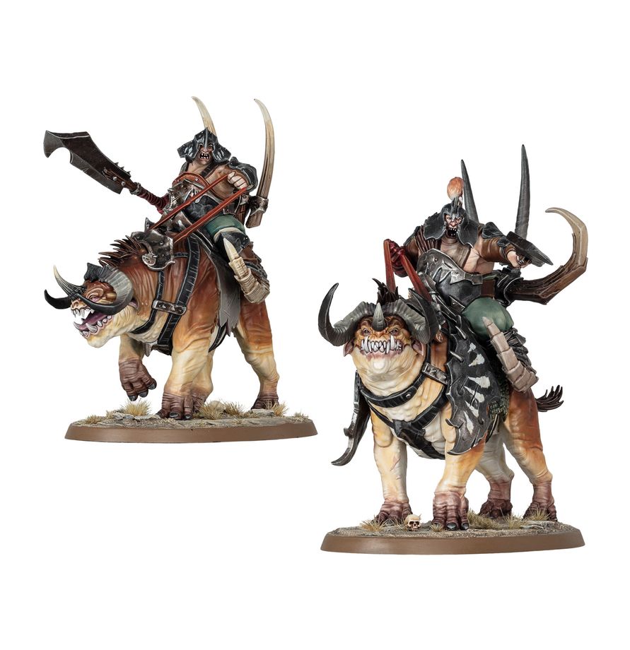 Ogor Mawtribes - Maw-beast Raiders/Maw-beast Cavalry