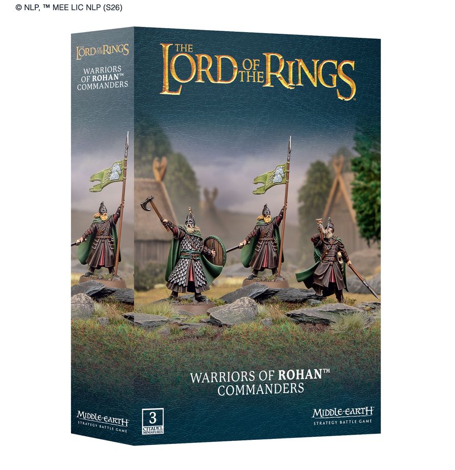 MESBG - Warriors of Rohan Commanders