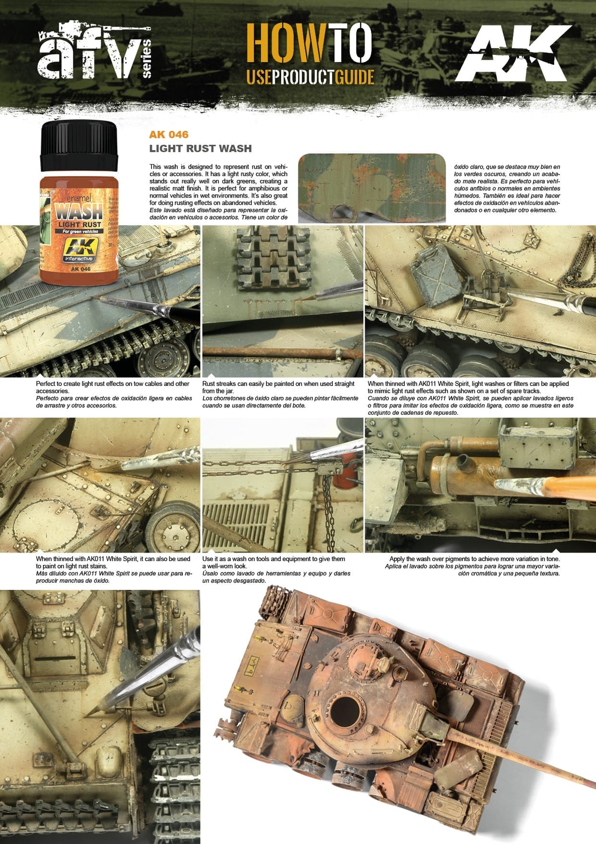 Light Rust Wash - 35ml