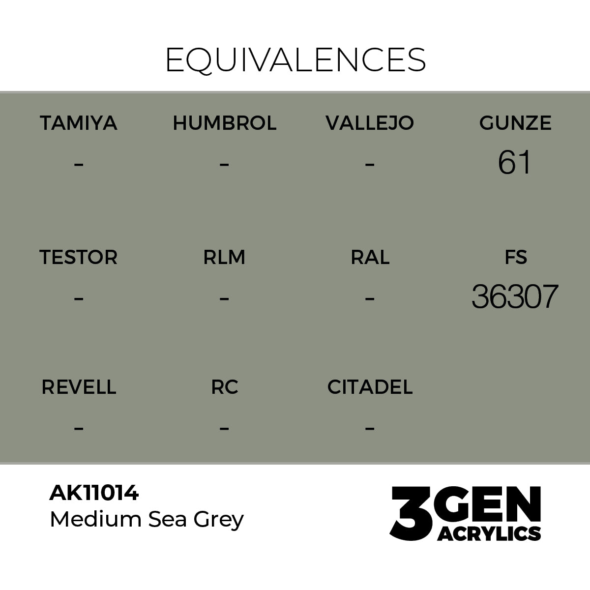 3gen - Medium Sea Grey - 18ml