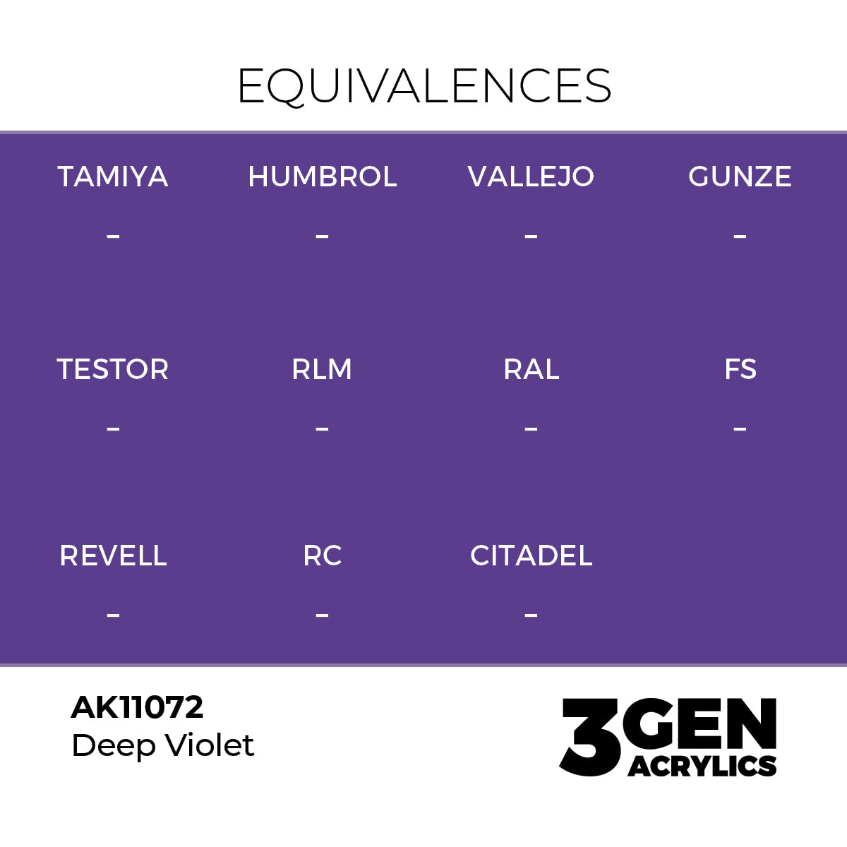 3gen - Intense - Deep Violet - 18ml