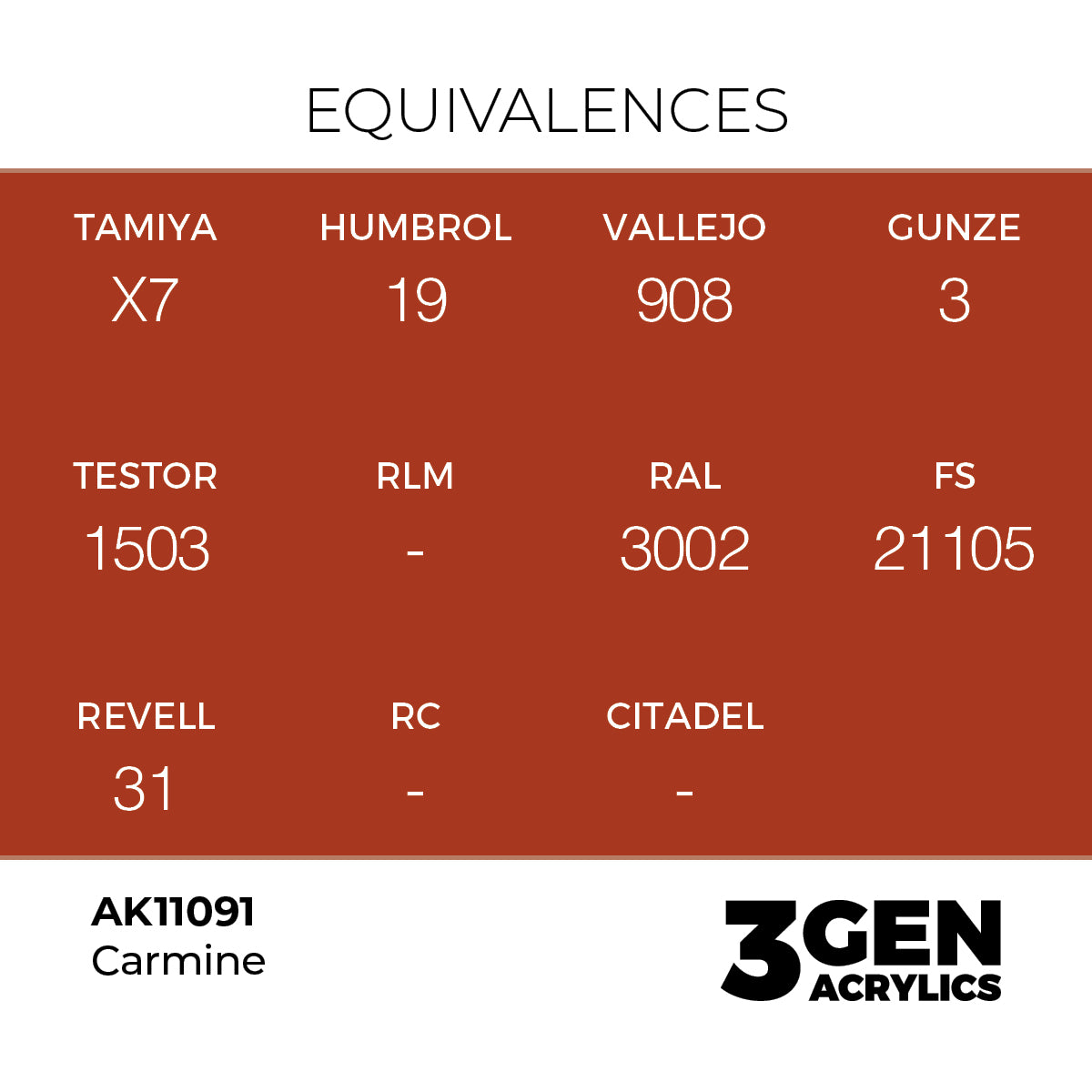 3gen - Carmine - 18ml