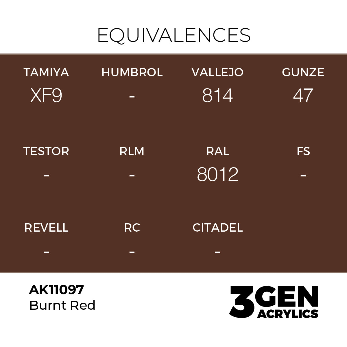3gen - Burnt Red - 18ml