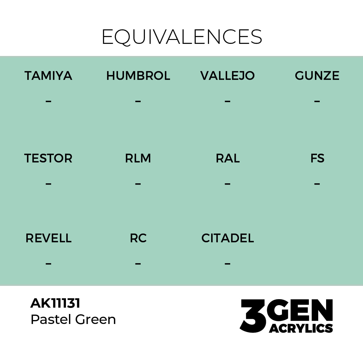 3gen - Pastel Green - 18ml