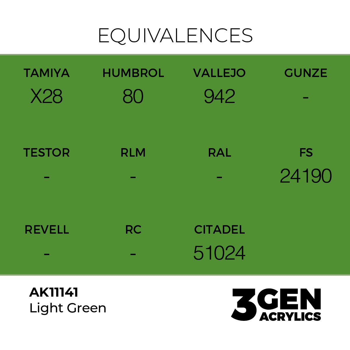 3gen - Light Green - 18ml