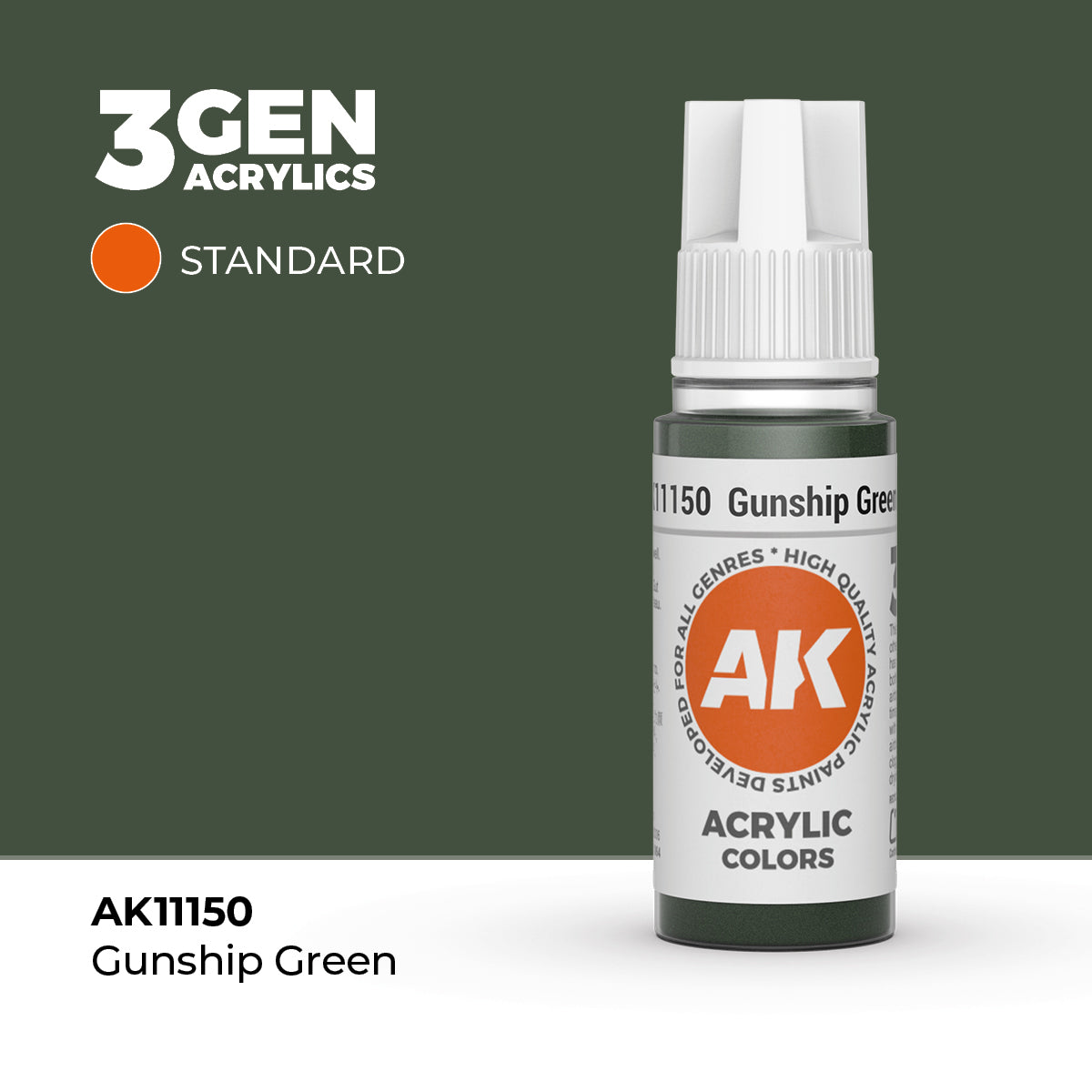 3rd Gen - Gunship Green - 18ml