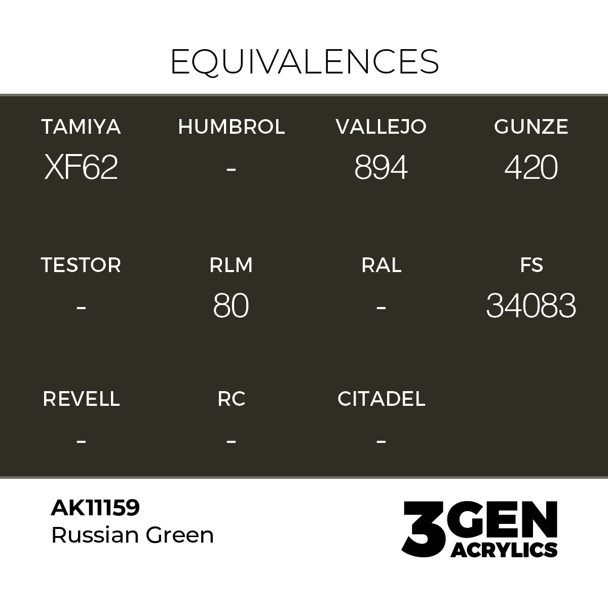 3gen - Russian Green - 18ml