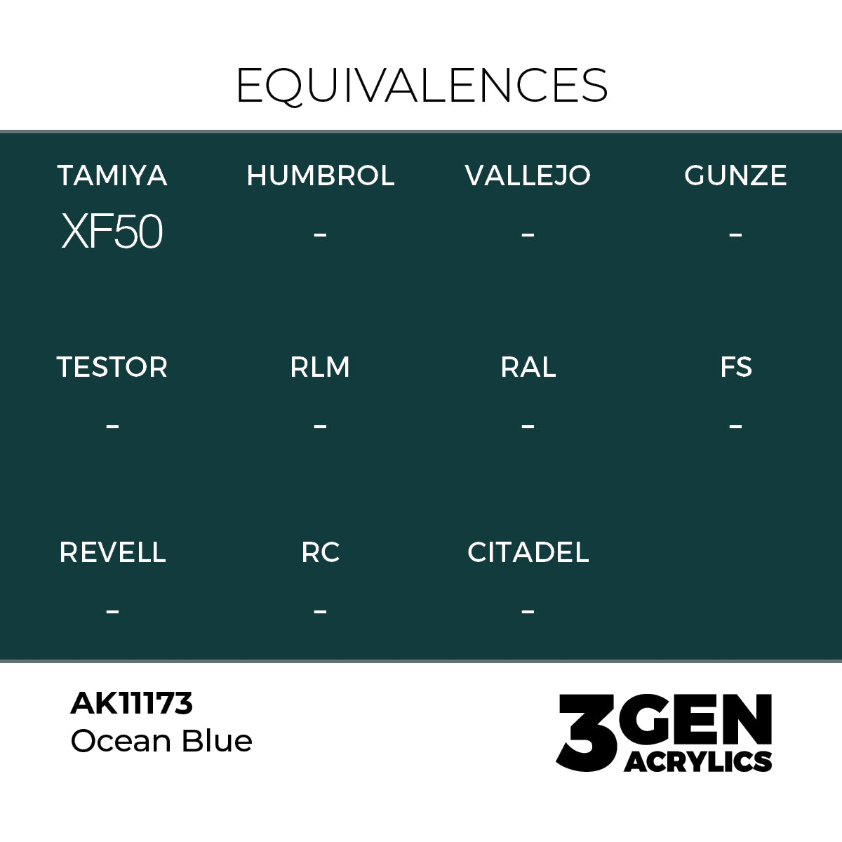 3gen - Ocean Blue - 18ml