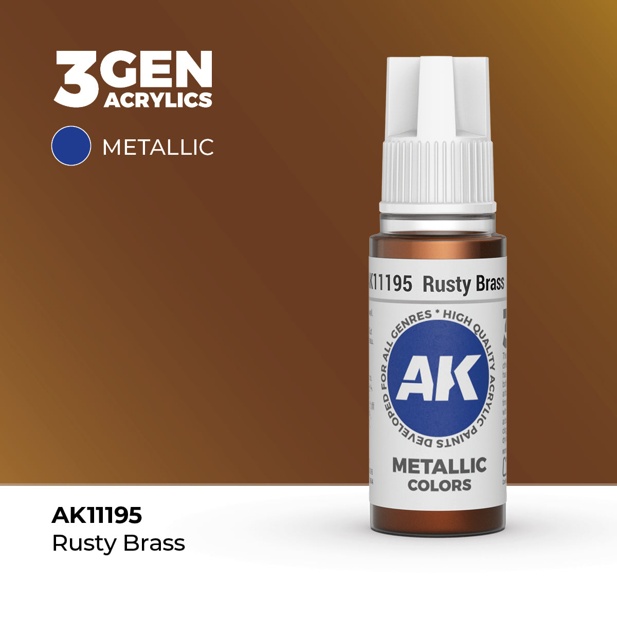 3rd Gen - Metallic - Rusty Brass - 18ml