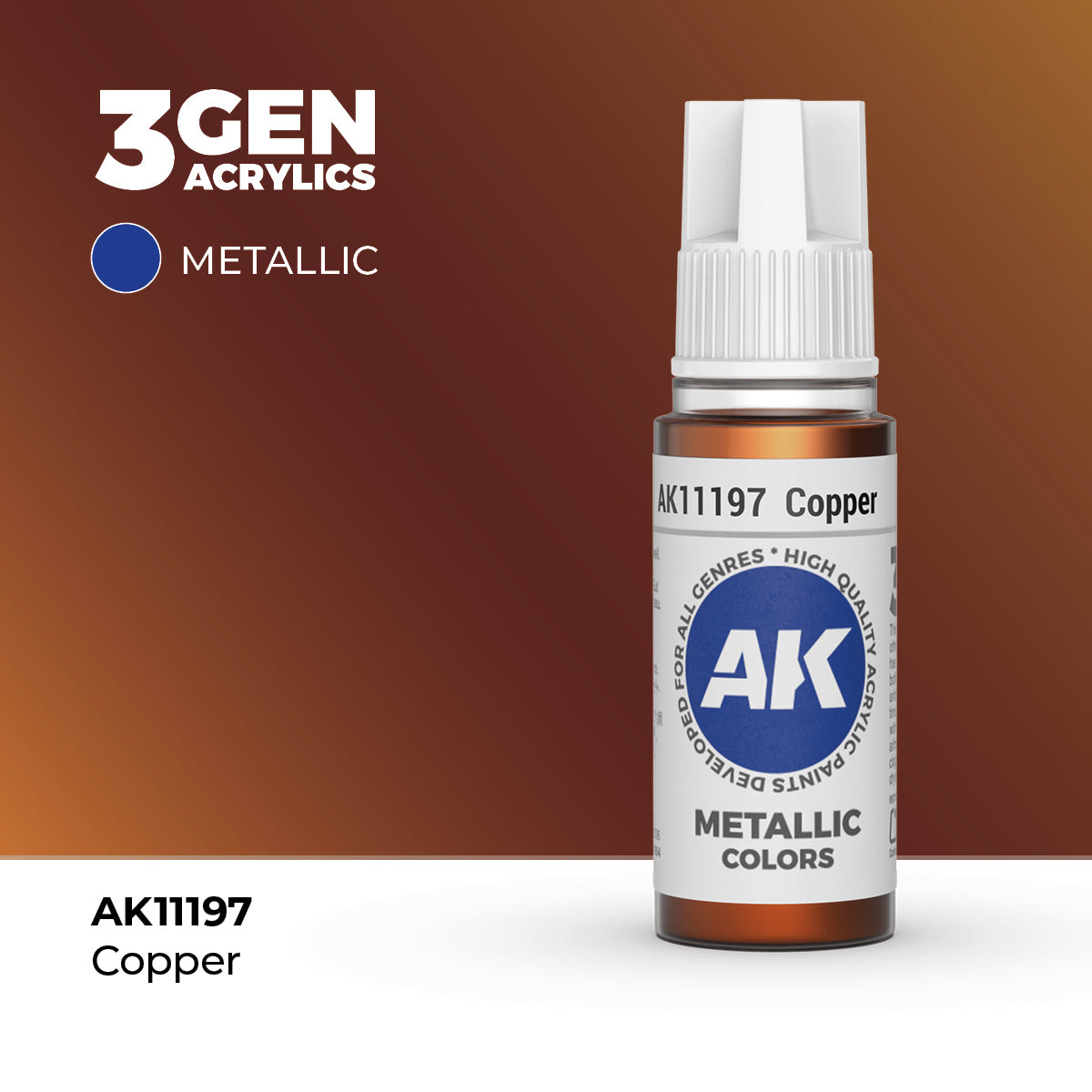 3rd Gen - Metallic - Copper - 18ml