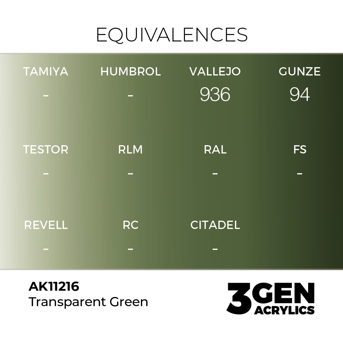 3gen - Clear Green - 18ml