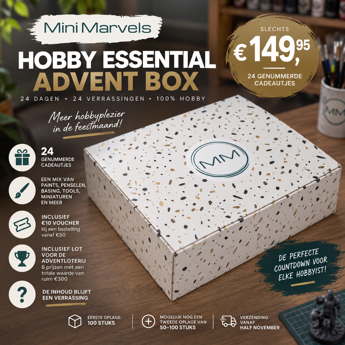 Mini Marvels Hobby Essential Advent Box