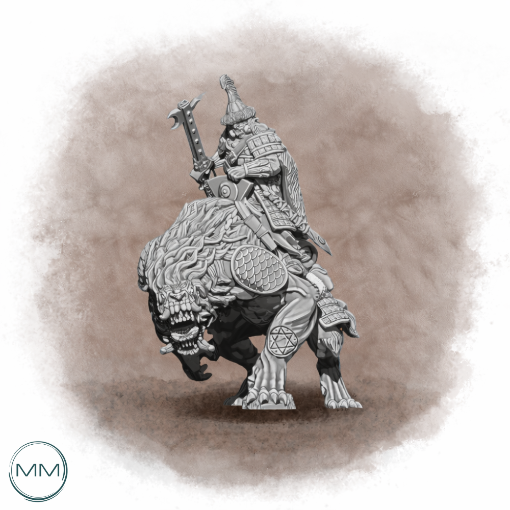 The Qarīn-Kumun - Mounted Noyan