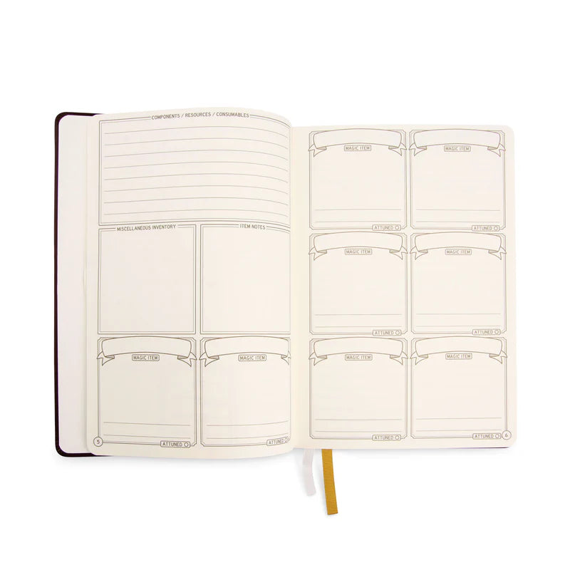DnD 5e Player Journal