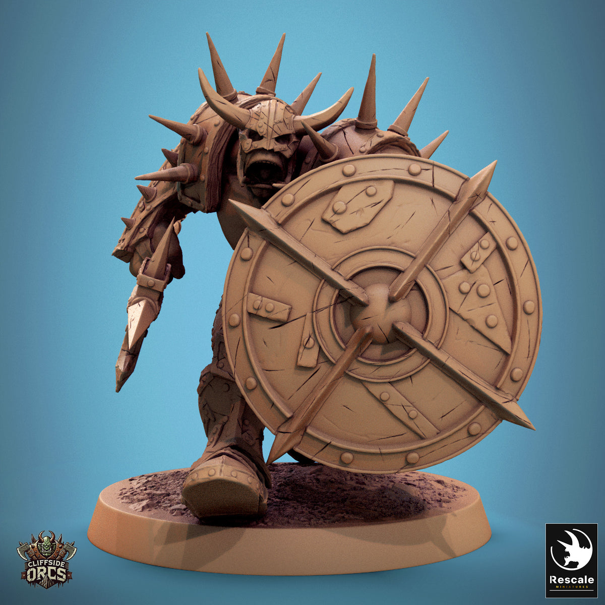 Infanterie-Ork-Speerschild – Angriff
