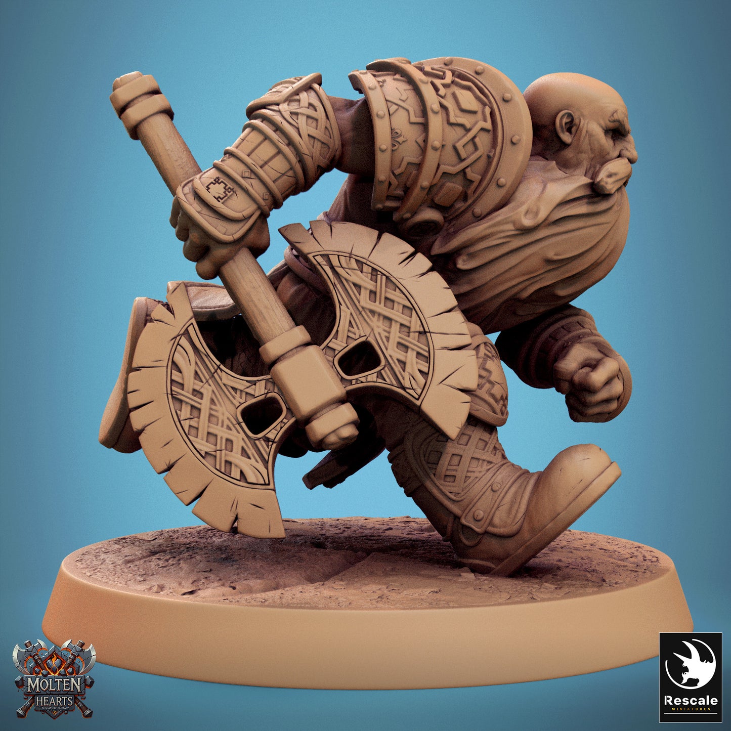 Zwergenkrieger – Axtlauf