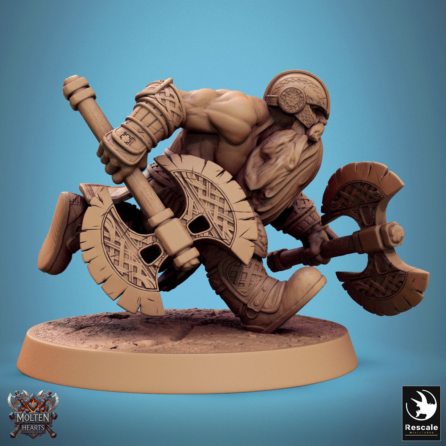 Dwarf Warrior - Dual Axe Run 2