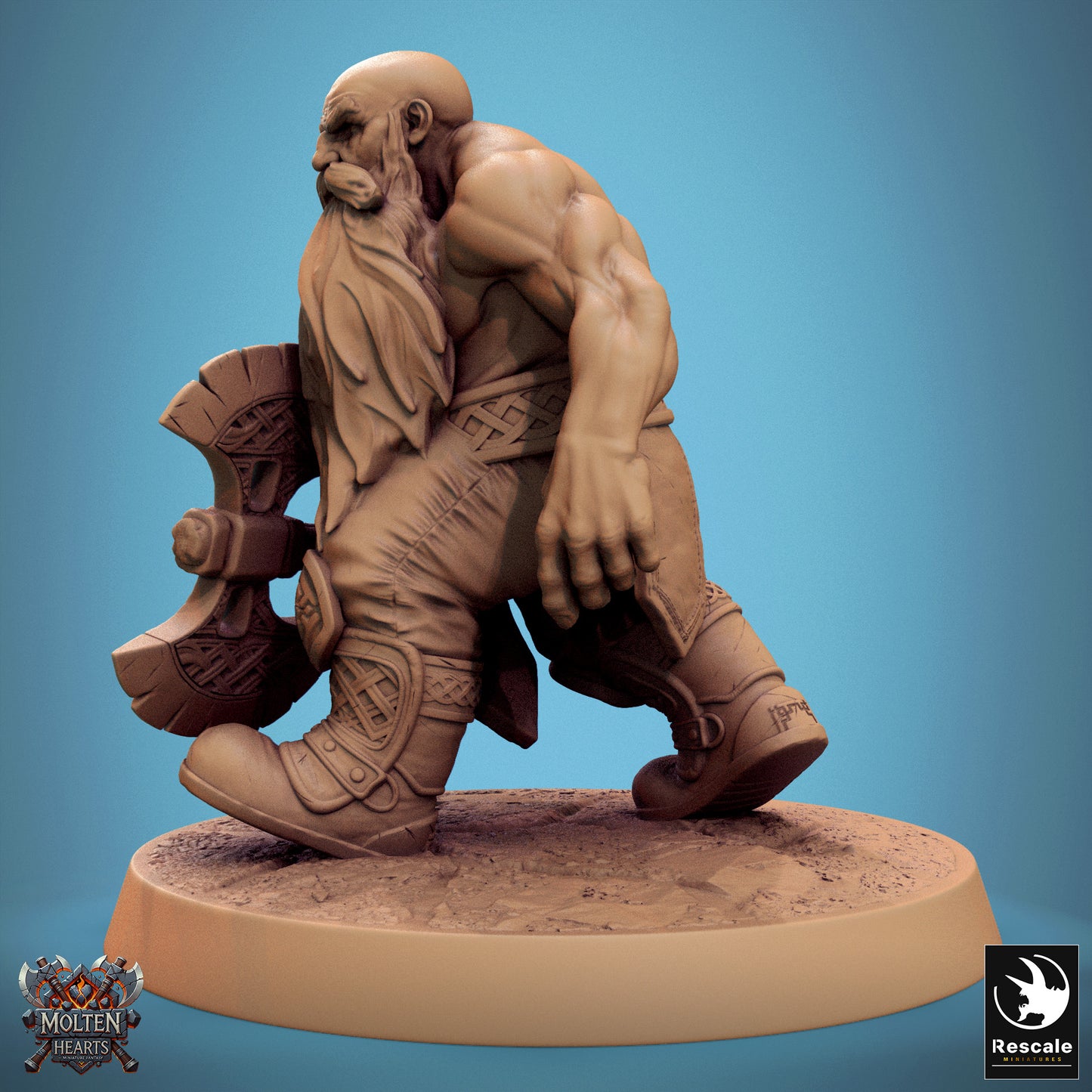 Zwergenkrieger – Mutiger Gang