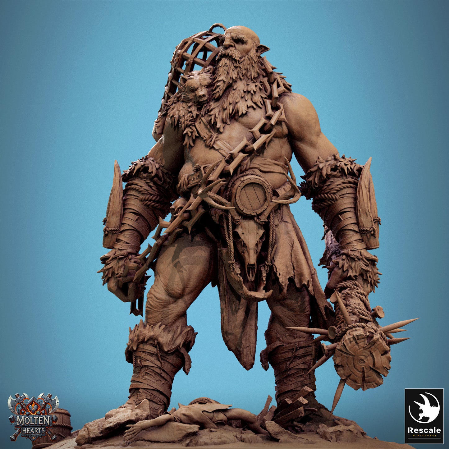 Riesiger Steinbrecher - Streitkolben