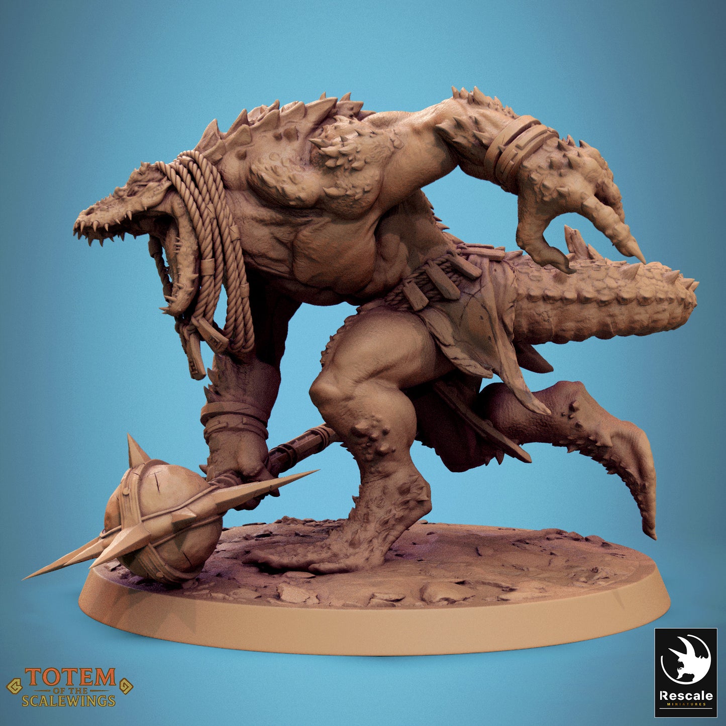 Lizardman Champion Dreadscale - Attack