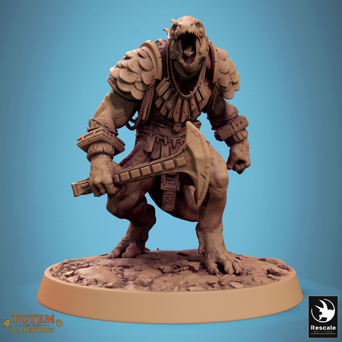 Lizardman Elite Warfang - Ice Axe