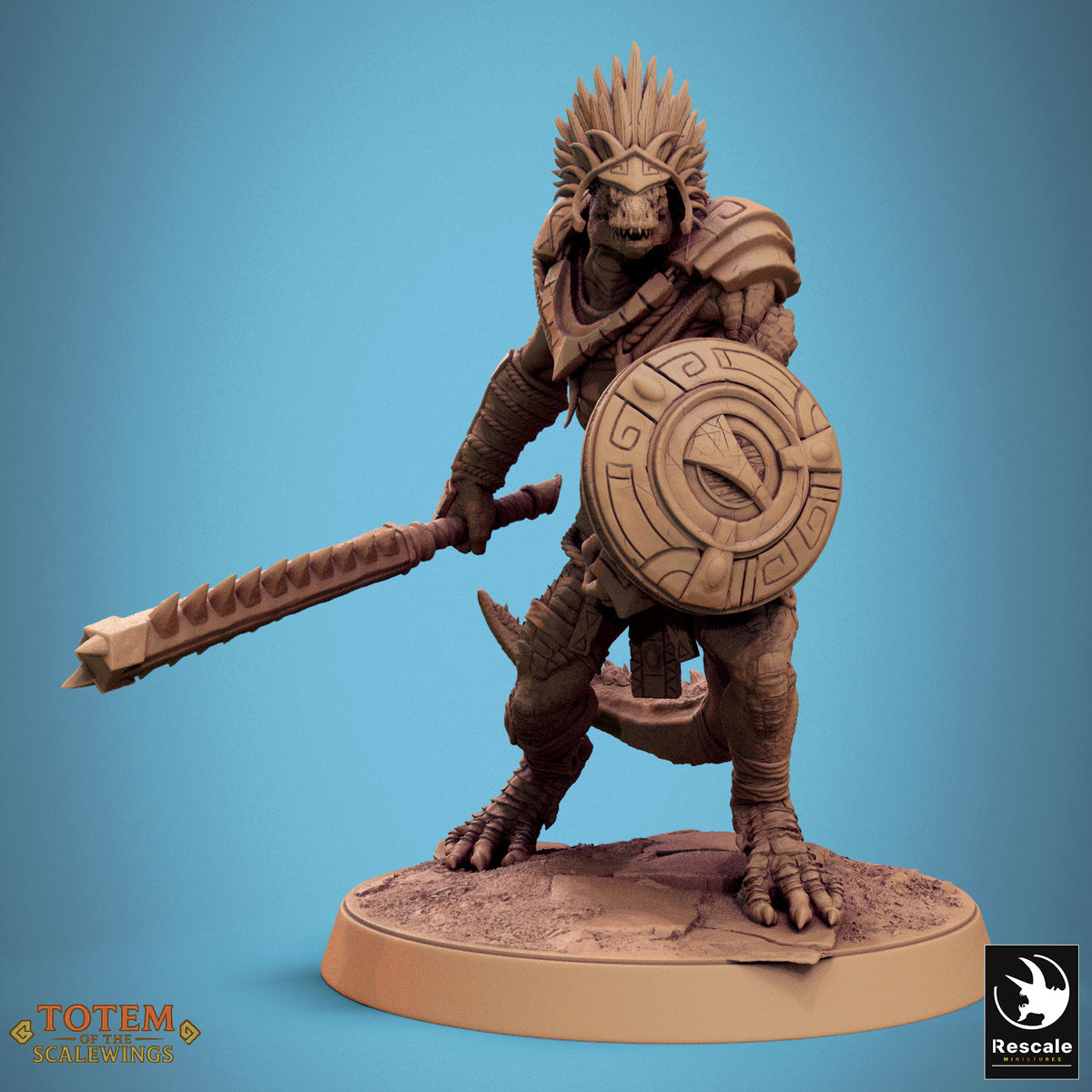 Lizardman Grimscale - Sword Stand