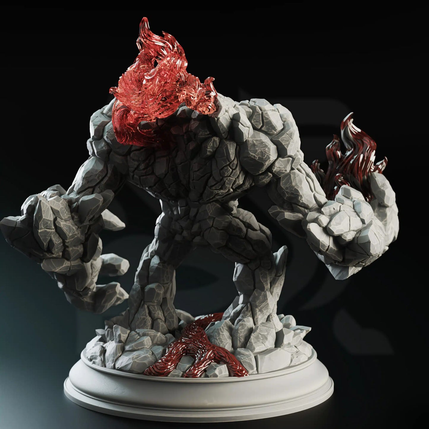 The Three Faces – Lava Golem