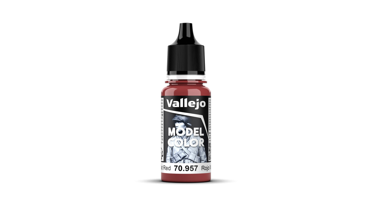 Model Color Flat Red - 18ml