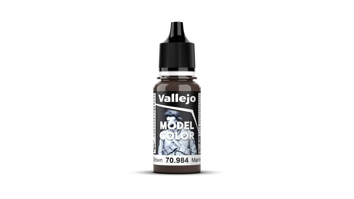 Modellfarbe Mattbraun - 18ml