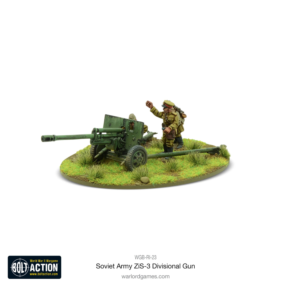 Sowjetisches 76-mm-Divisionsgeschütz ZIS-3