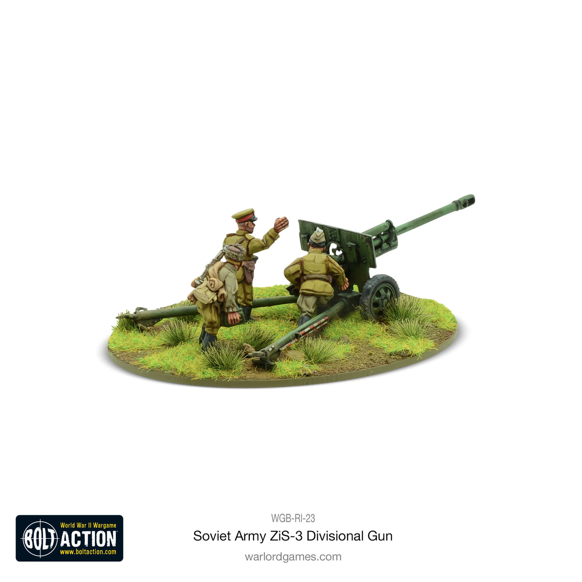 Sowjetisches 76-mm-Divisionsgeschütz ZIS-3