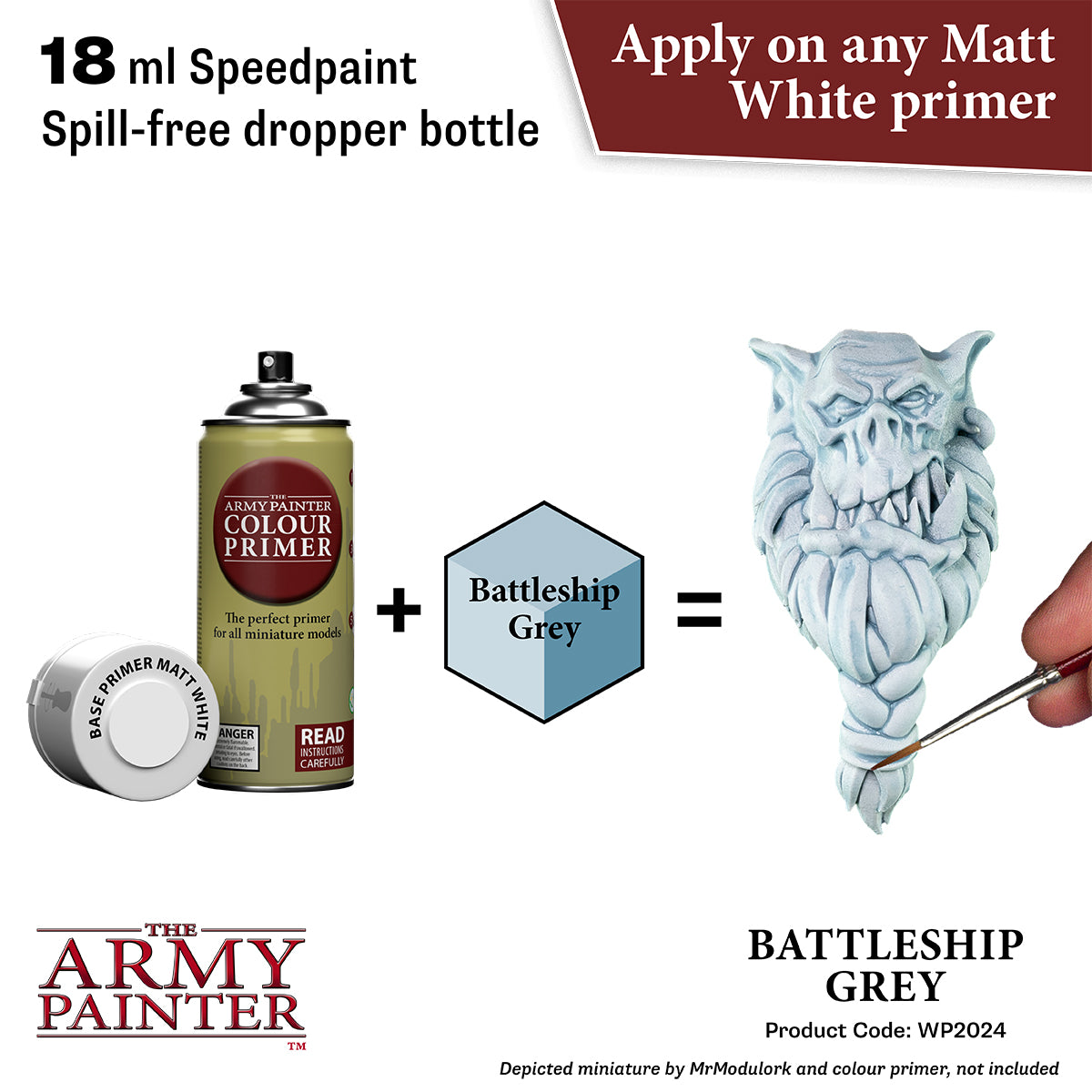 Speedpaint Battleship Grau - 18ml