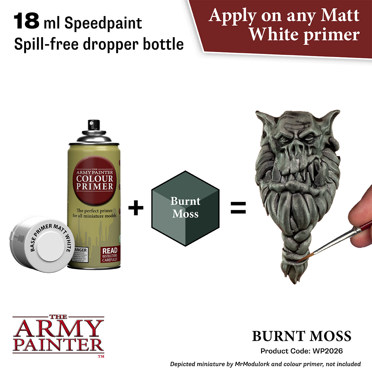 Speedpaint Burnt Moss - 18ml